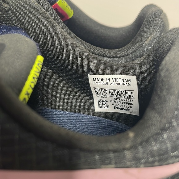 Reebok Black Infused Lilac Nano x2 Training Shoes - Picture 7 of 10